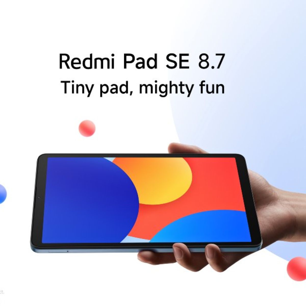 Présentation des Redmi Pad SE 8.7 et Redmi Pad SE 8.7 4G